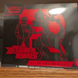 Sealed Destined Rivals ETB Elite Trainer Box Pokemon 