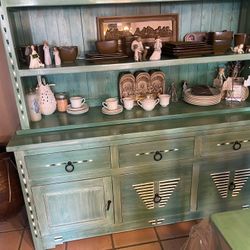 China Cabinet And Dinning Table 