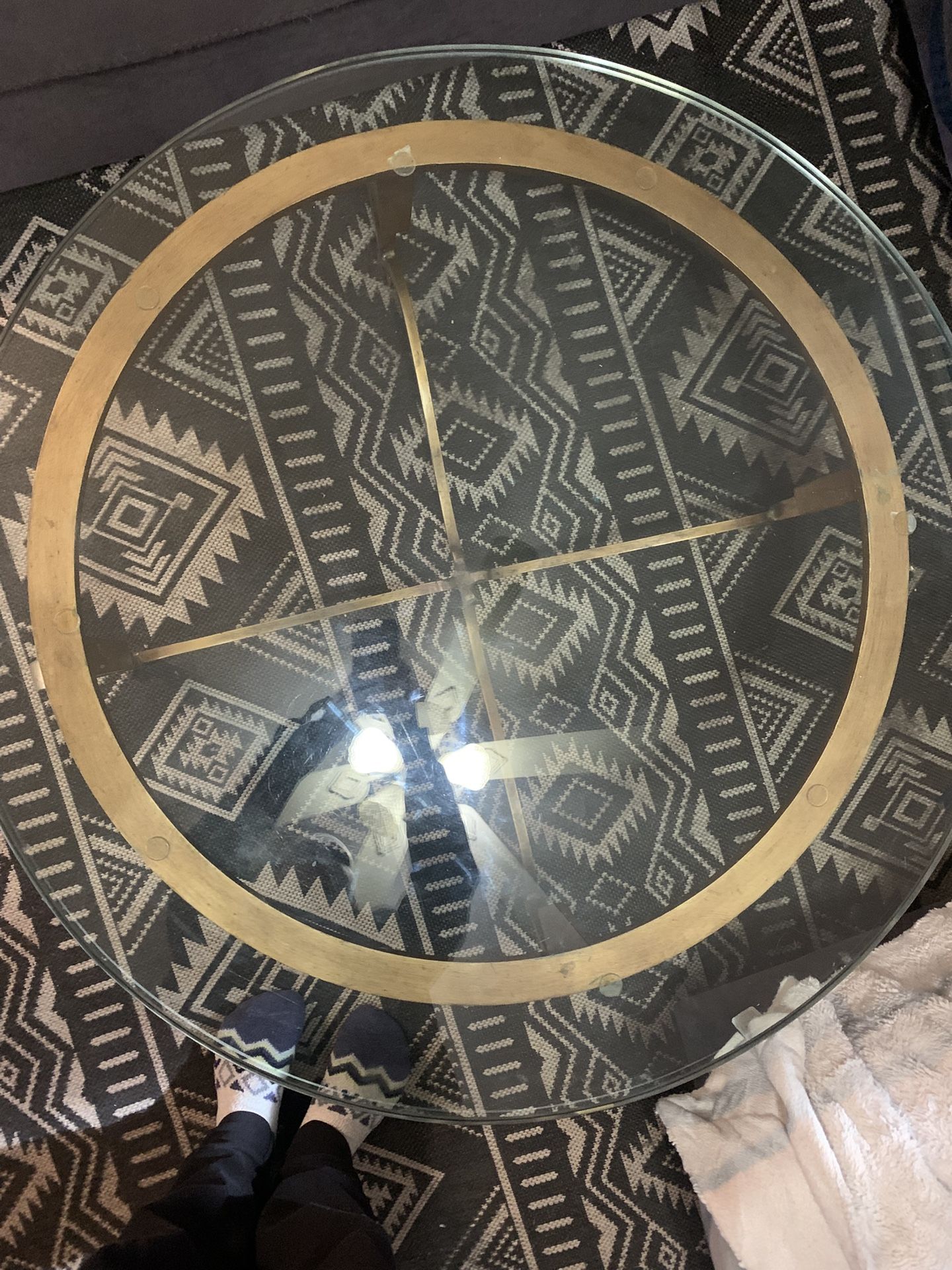 Glass Coffee Table 