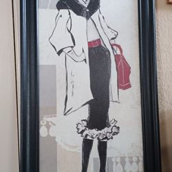 Runway Couture Framed Art Advertising
