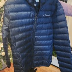 Men's Columbia Navy Blue Hooded Jacket