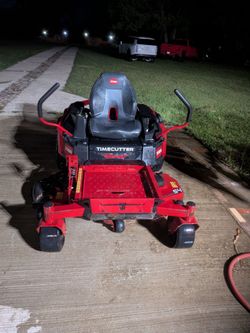 Zero turn mower Toro time cutter max 54"