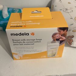 Milk Storage Bags -100 Bags 