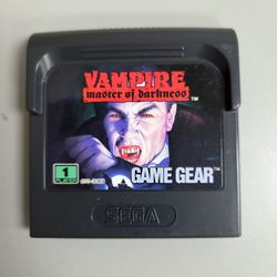 Vampire Master of Darkness (Sega Game Gear, NaN)