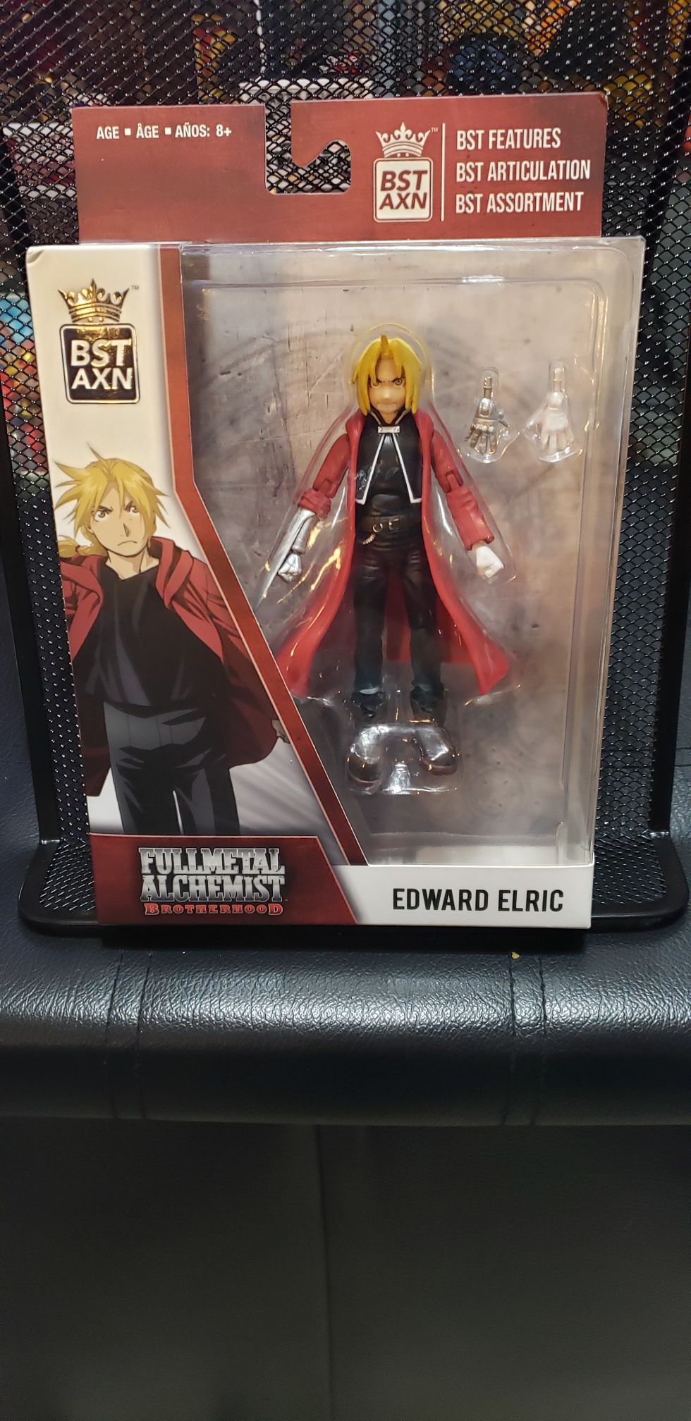 Action Figures from Full Metal Alchemist Edward and Alphonse