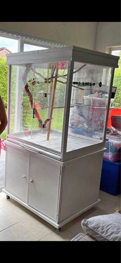 Large acrylic Parrot cage