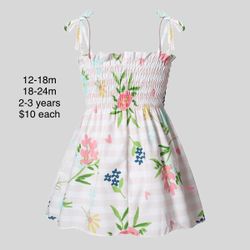 Baby floral dress