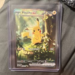 PIKACHU TREE EX POKEMON CARD