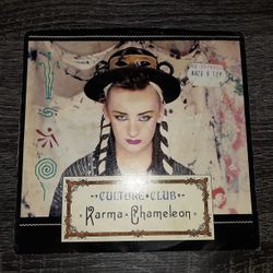 Original Vinyl LP Record 45 Boy George Culture Club Karma Chameleon