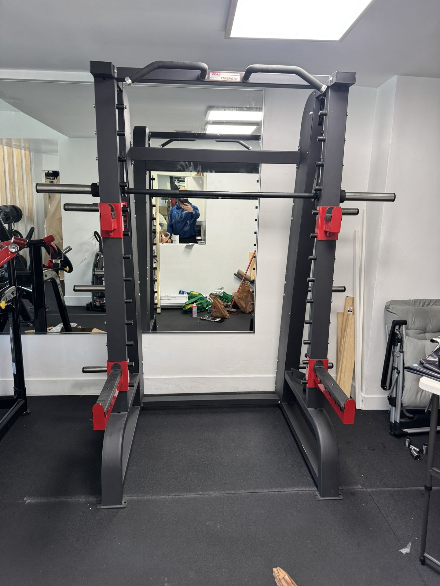 Commercial Smith Machine plus Rack
