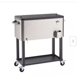80qt Stainless Steel Cooler-still In Box