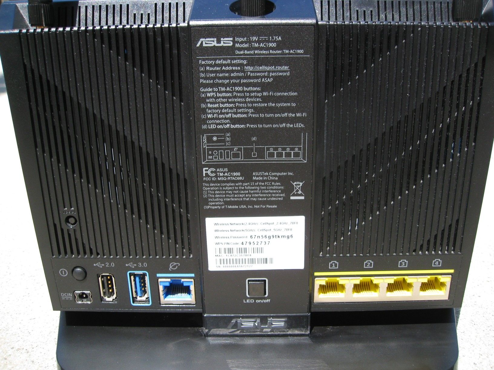 Asus TMAC1900 Running RTAC68U Firmware for Sale in Stanton, CA OfferUp