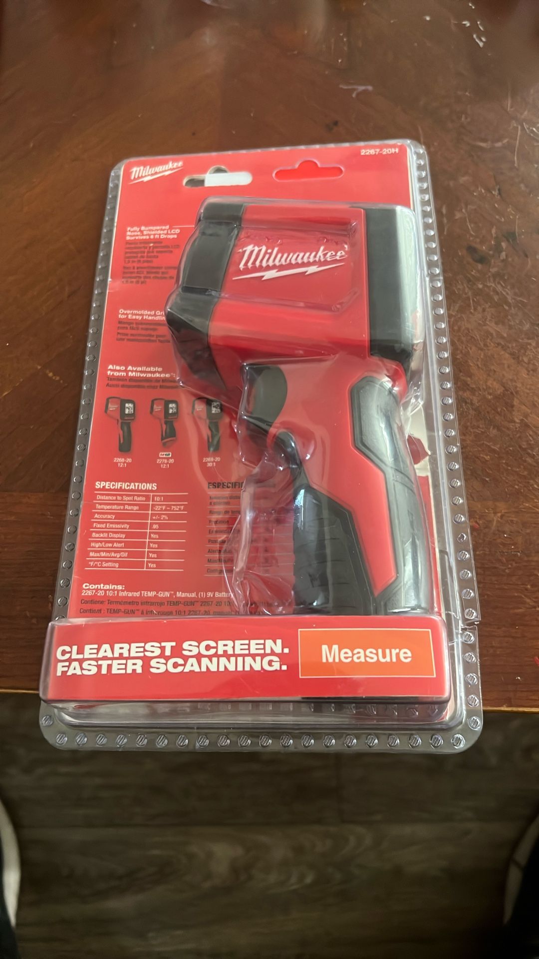 Milwaukee 10:1 Infrared Temp-Gun