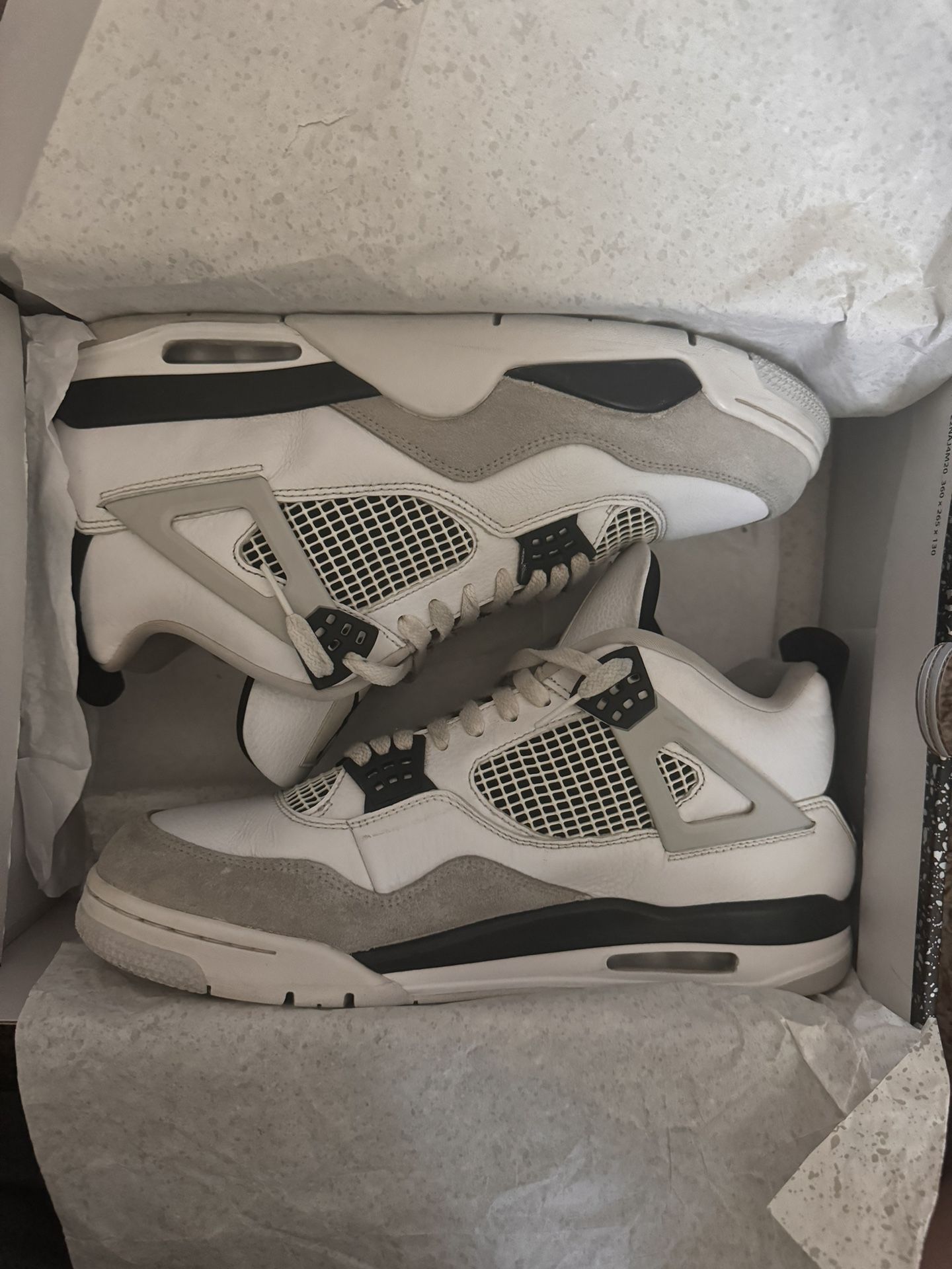 Jordan 4 Military Black Mens 13