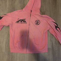 Pink Hellstar Jacket Brand New Size Xl
