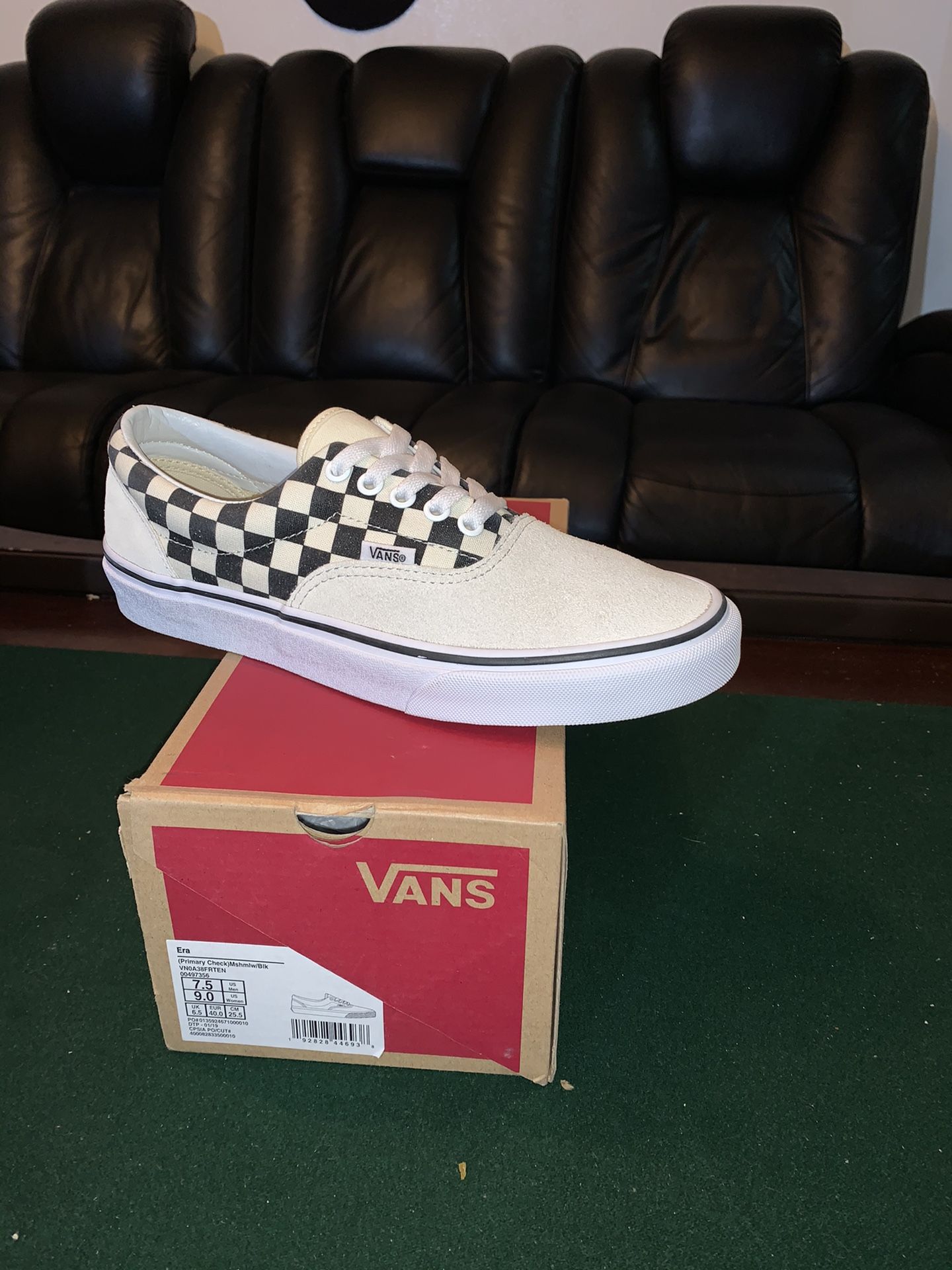 $55 VANS size men: 7.5 women: 9