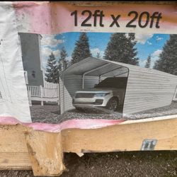 12x20 Carport With Full Sides
