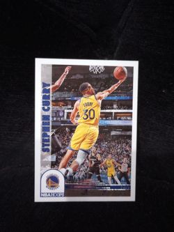 Basketball Card Of Stephen Curry