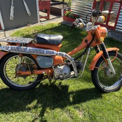 1972 Honda CT90 Trail Motorcycle 