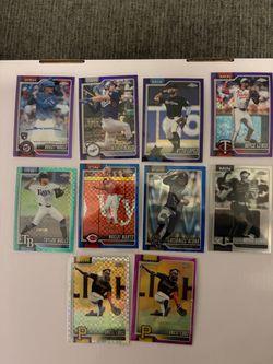 2026 Topps Chrome Various Parallel Cards
