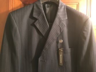 Mazzoni Men's Suit 42/36 New!