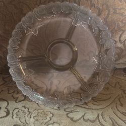 14 In Food Tray Heavy Glass