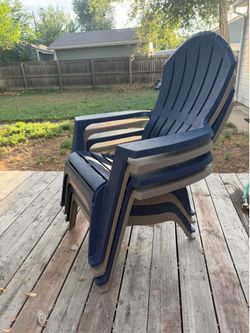 4 Adirondack Chairs