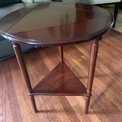 Small Mahogany Metamorphic Side Table