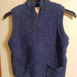Cat & Jack Warm Kid's Vest With Zipper (Kid's Size Small)