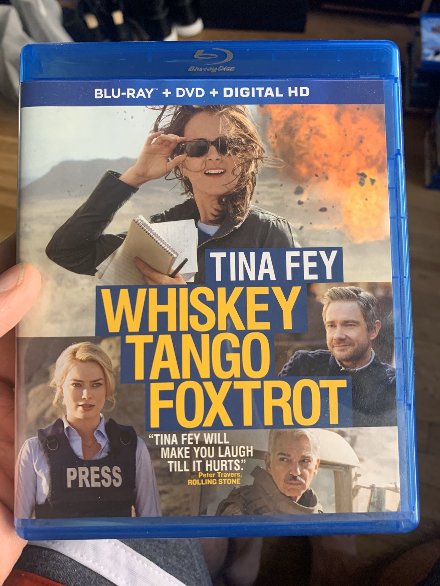 Whiskey Tango Foxtrot Blu Ray
