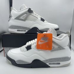 Air Jordan 4 White Cement 2025 Men’s Size 7, 7.5 & 11