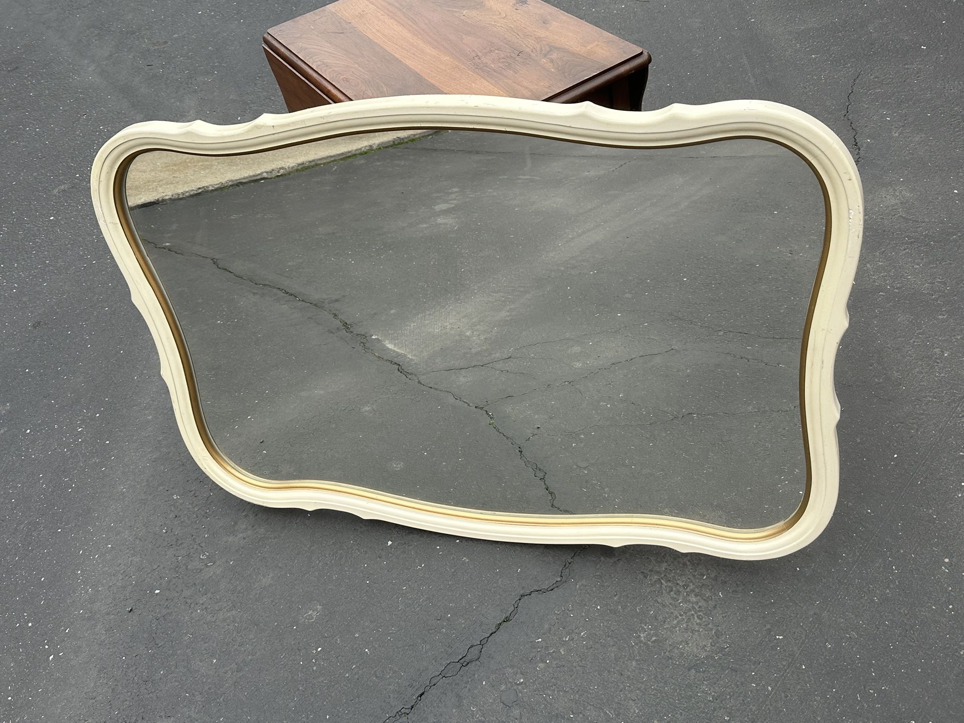 French Provincial Solid wood Frame Mirror