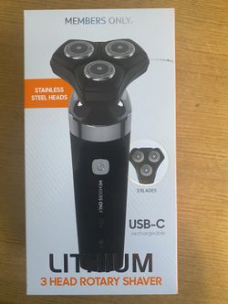 3 Head Rotary Shaver