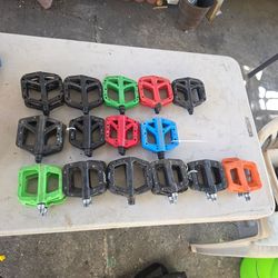 One up,race face,stamp plastic bike pedals