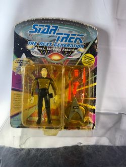 ⭐ Vintage 1992 Star Trek TNG Data Action Figure – Playmates Sealed
