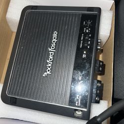 Rockford Fosgate 12 In Sub With Amp And Wiring