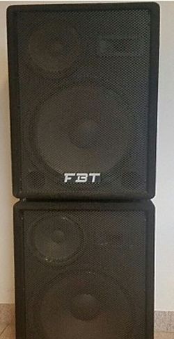 FBT beat 153 speakers monitors passive