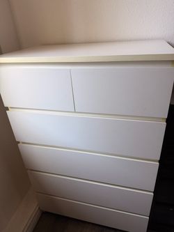 Tall IKEA dresser
