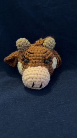  Crochet Cow Head 