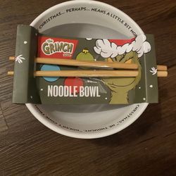 The Grinch Christmas Bowl 