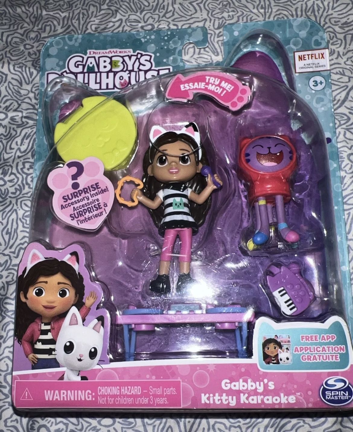 GABBY'S DOLLHOUSE Gabby's Kitty Karaoke & Surprise DJ Catnip Accessory