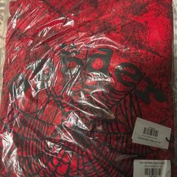Sp5der Red OG Tree Camo Hoodie Size M