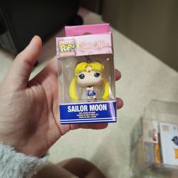 Funko Pocket Pop! Vinyl Sailor Moon Action Figure Doll Keychain Rare Anime Manga