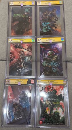 TMNT The Last Ronin Full Run CGC 9.9 Signed