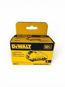 DEWALT BATTERIES 12V MAX LITHIUM 3AH (DCB124)