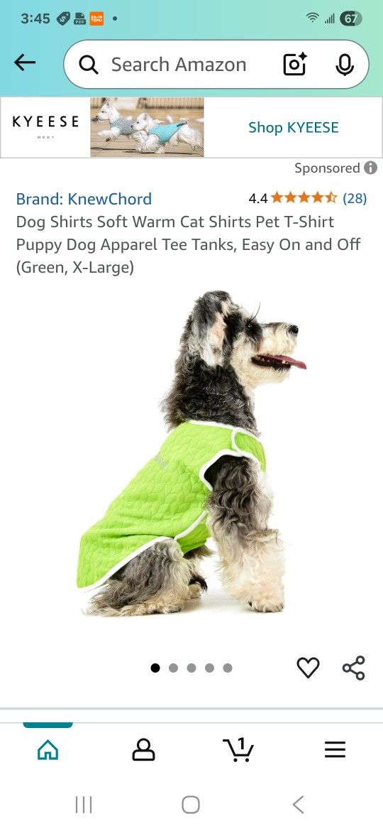 KNEW CHORD MED DOG VELCRO SHIRT