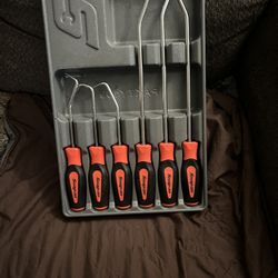 Snap on long radiator picket six piece