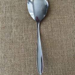 Vintage Imperial USA Stainless Steel Serving Spoon LARGE 8.75” Glossy
