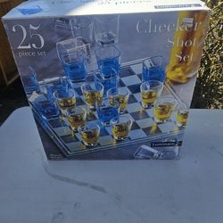Shot Glass Checkers
