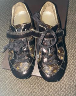 Kids Authentic LV Brown Monogram Shoes